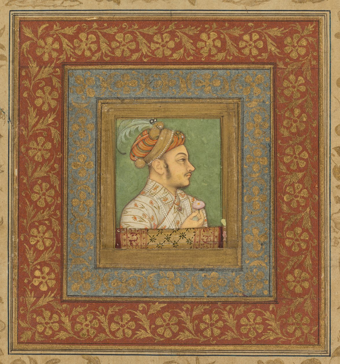 Murad Bakhsh portréja 1624-1661, c. 1635. alkotó: Balchand
