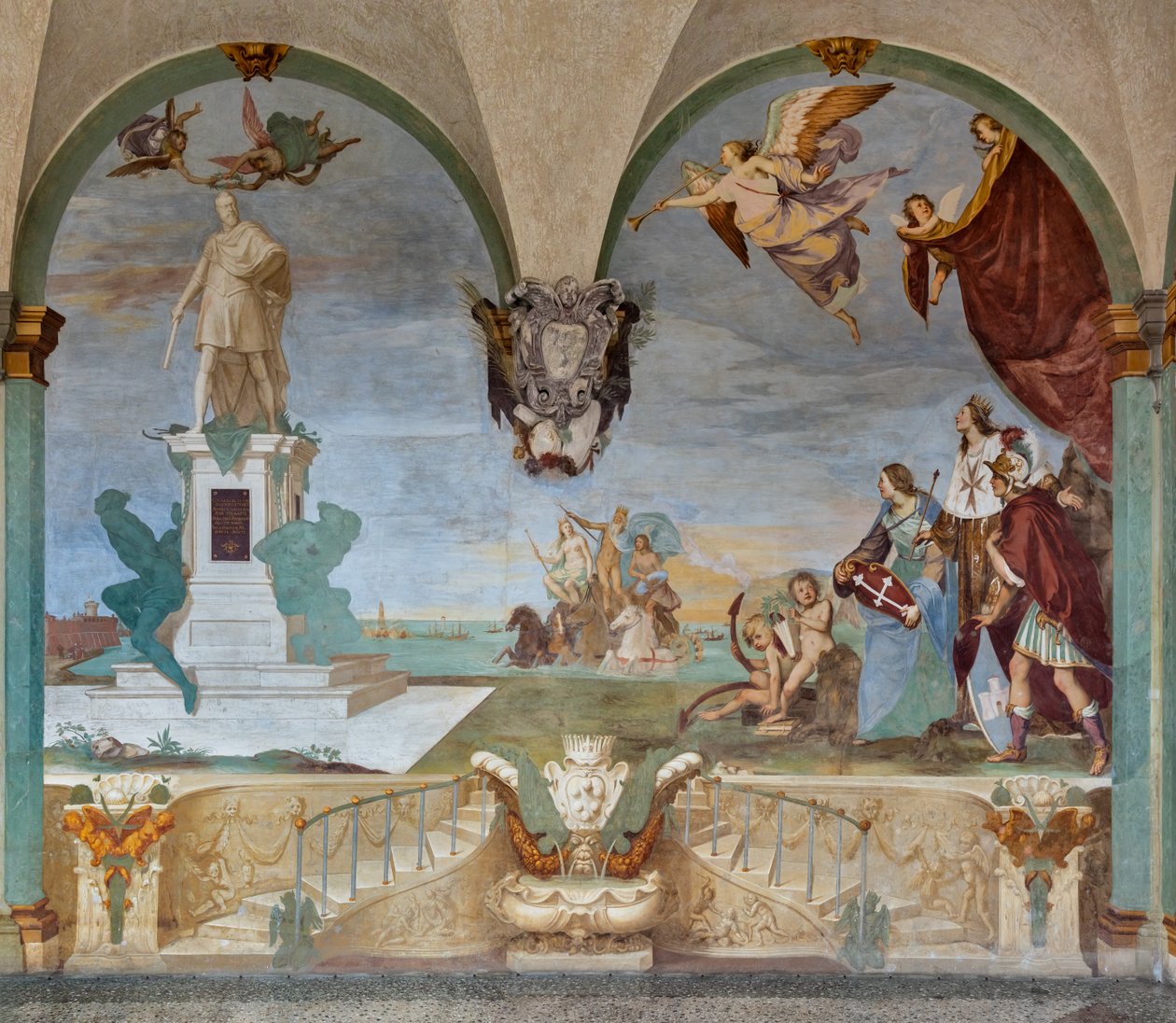 Toszkána dominanciája a tenger felett alkotó: Baldassare (1611-89) Franceschini