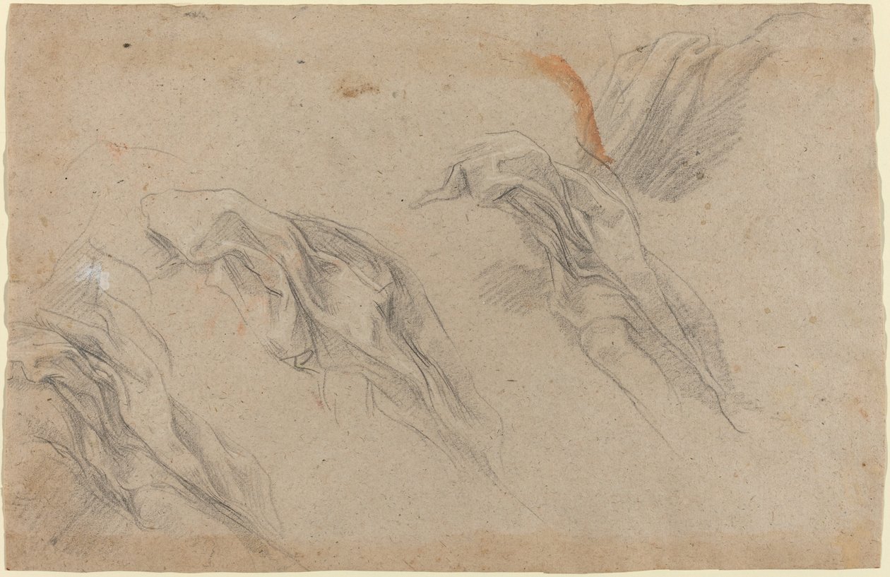 Drapery Studies [rekto] alkotó: Baldassare Franceschini