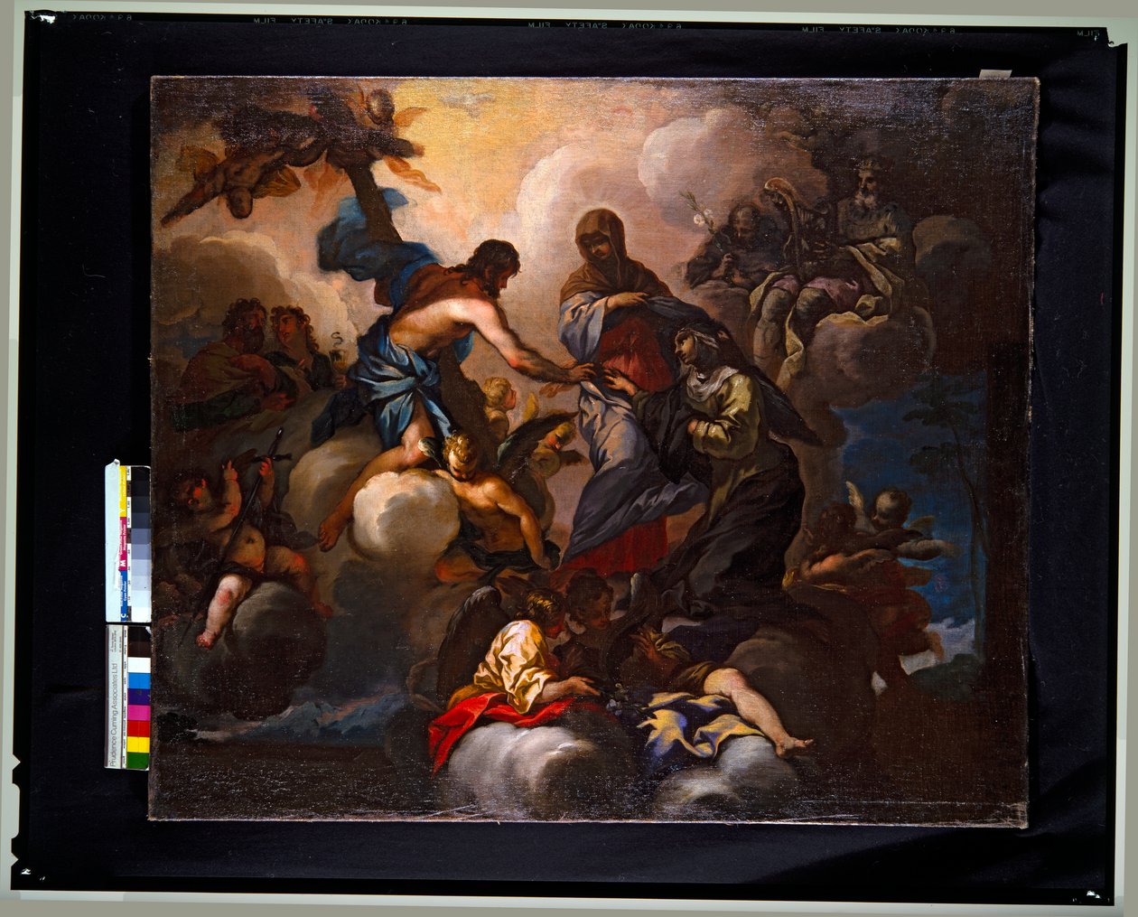Modell (festés) alkotó: Baldassare Franceschini