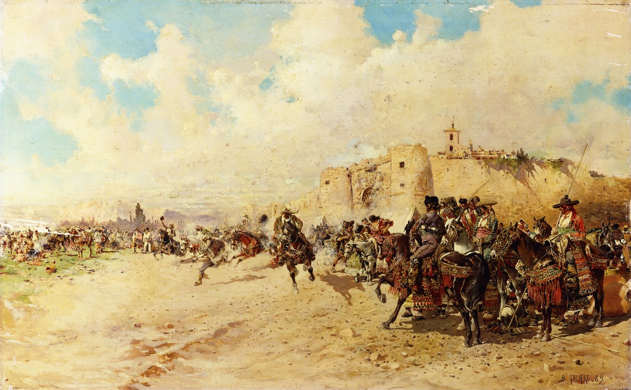 Cigányvásár, 1889 alkotó: Baldomero Gallofre Ximenis