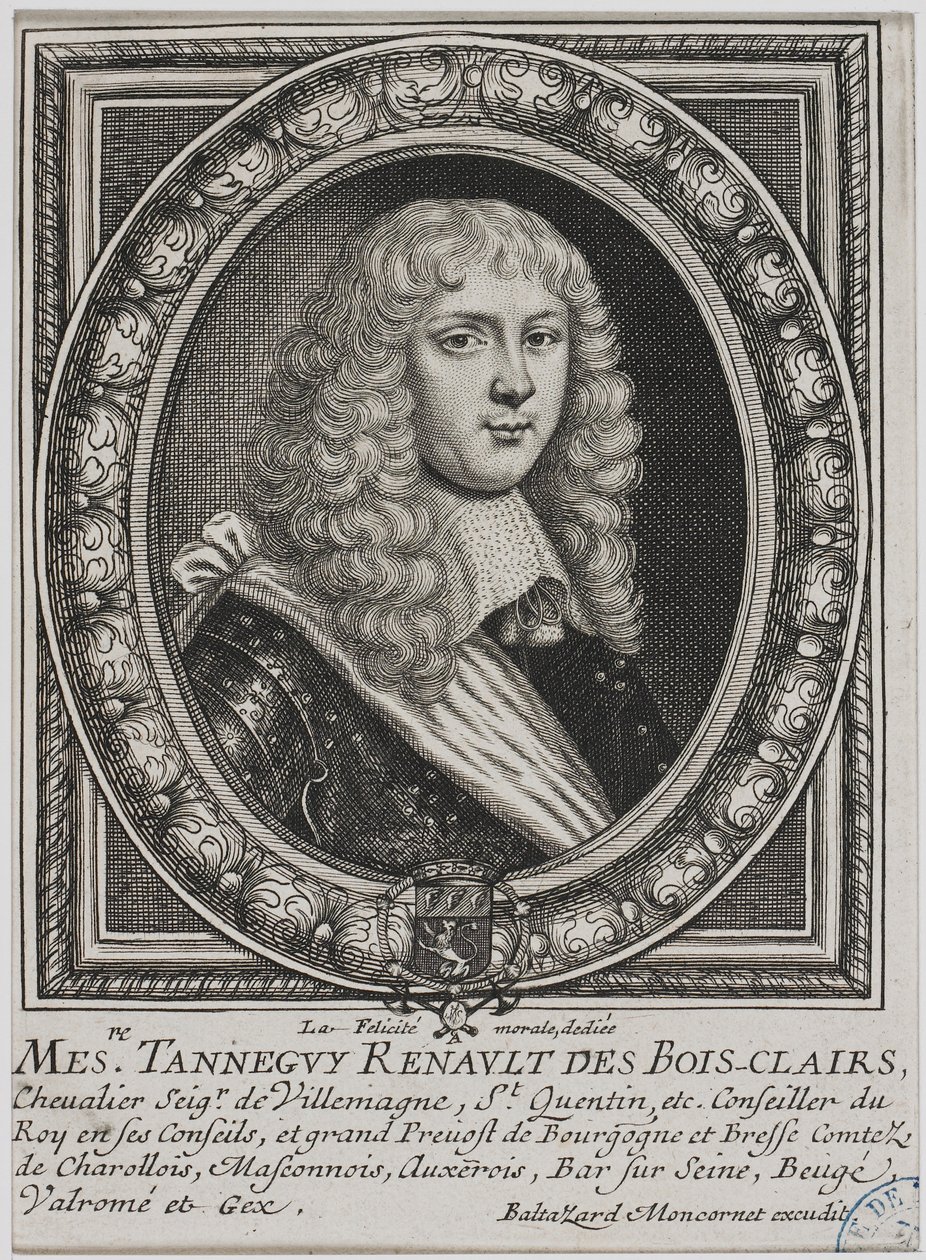 Tanneguy Regnault des Boisclairs portréja, Balthasar Montcornet alkotó: Balthazar Moncornet