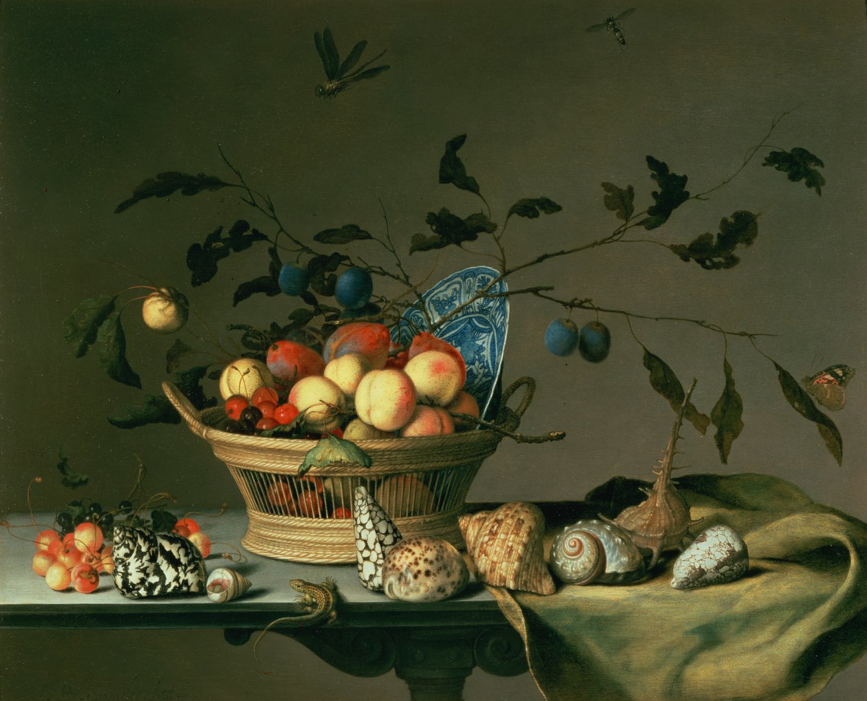 Csendélet alkotó: Balthasar van der Ast