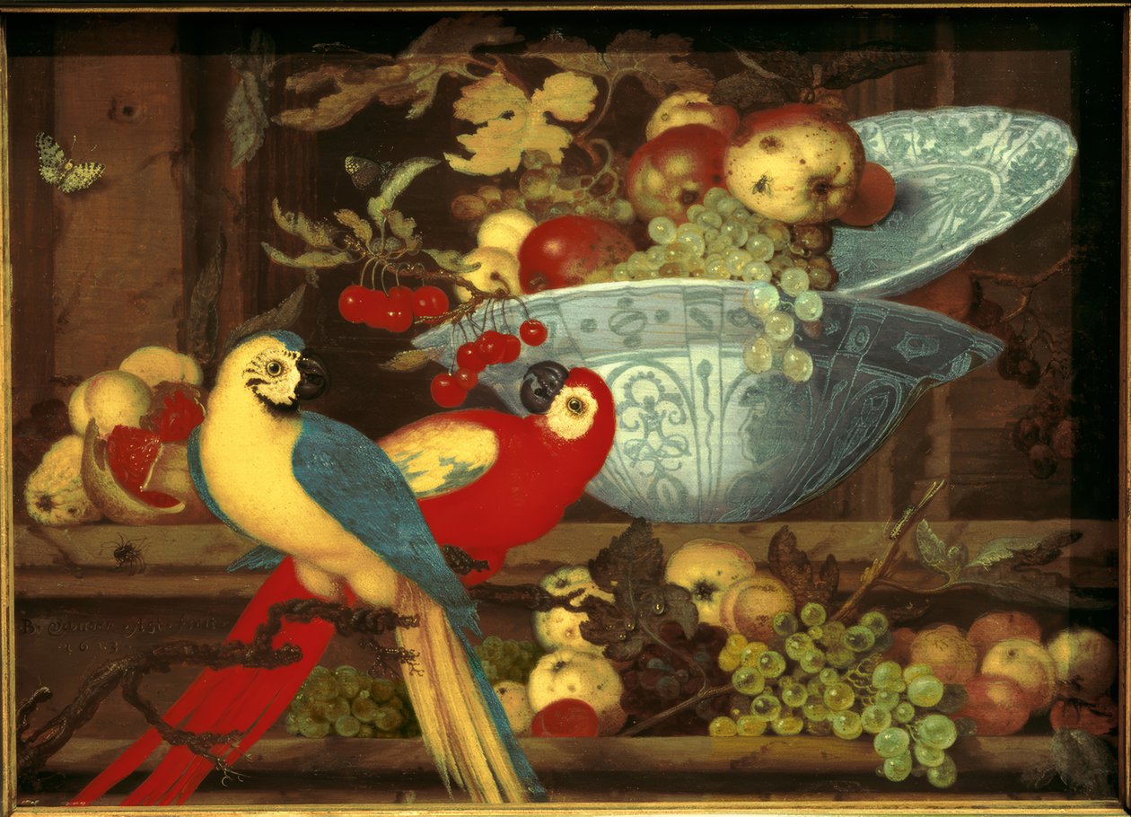 Csendélet alkotó: Balthasar van der Ast