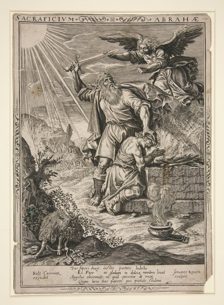 Ábrahám alkotó: Balthasar Caymox