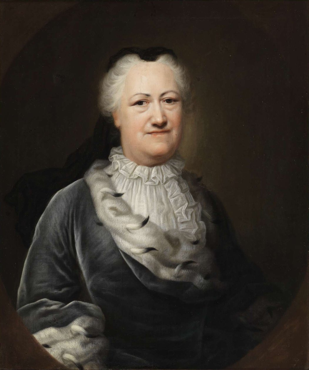 Erzsébet Sophie Marie, Brunswick-Wolfenbüttel hercegnőjének portréja 1683-1767, 1747 alkotó: Balthasar Denner