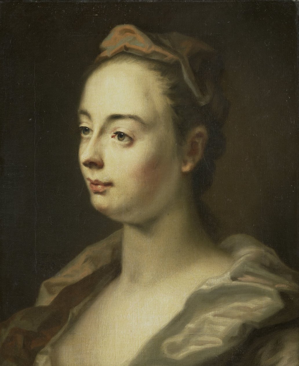 Egy nő portréja alkotó: Balthasar Denner