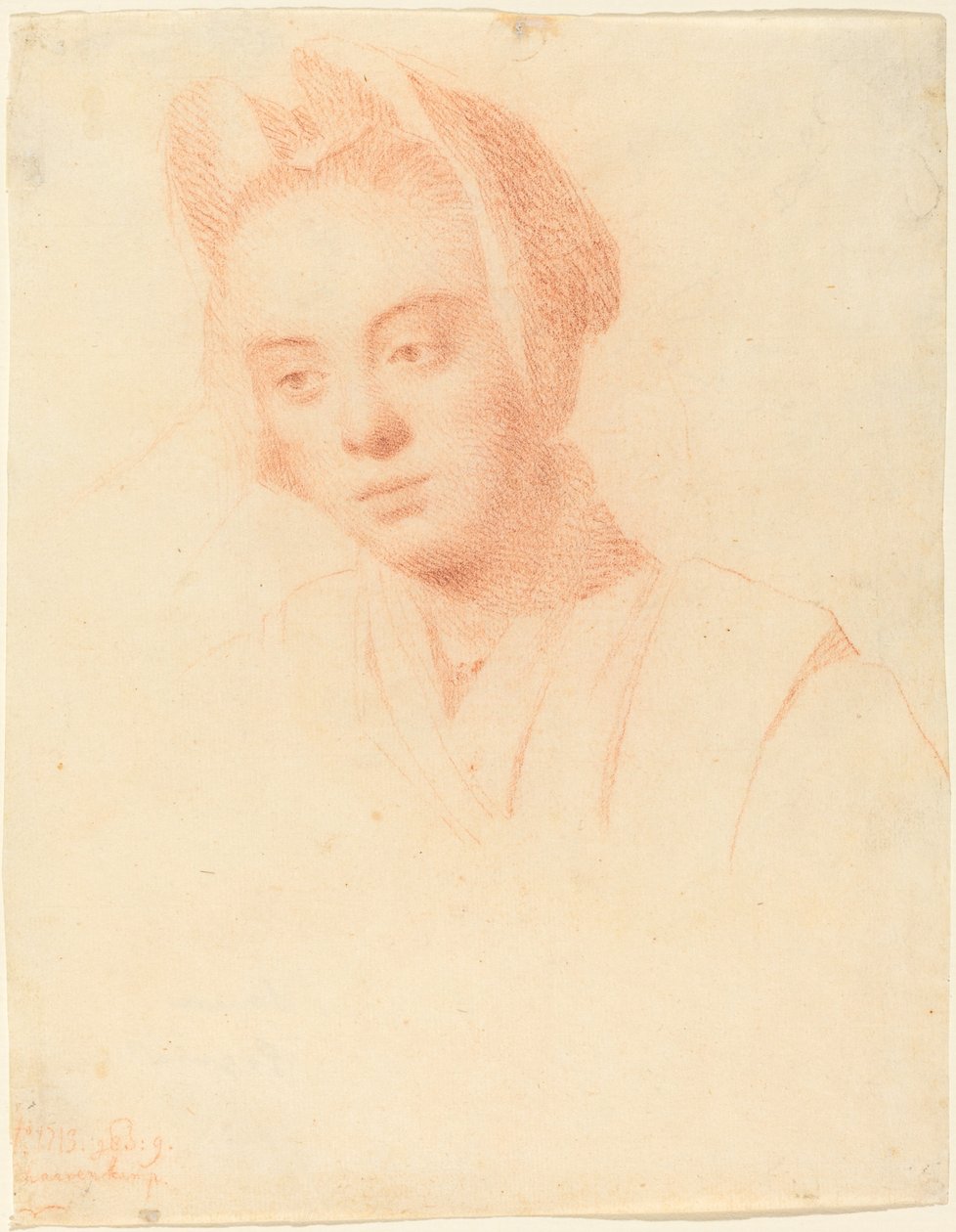 A művész felesége, Eszter alkotó: Balthasar Denner