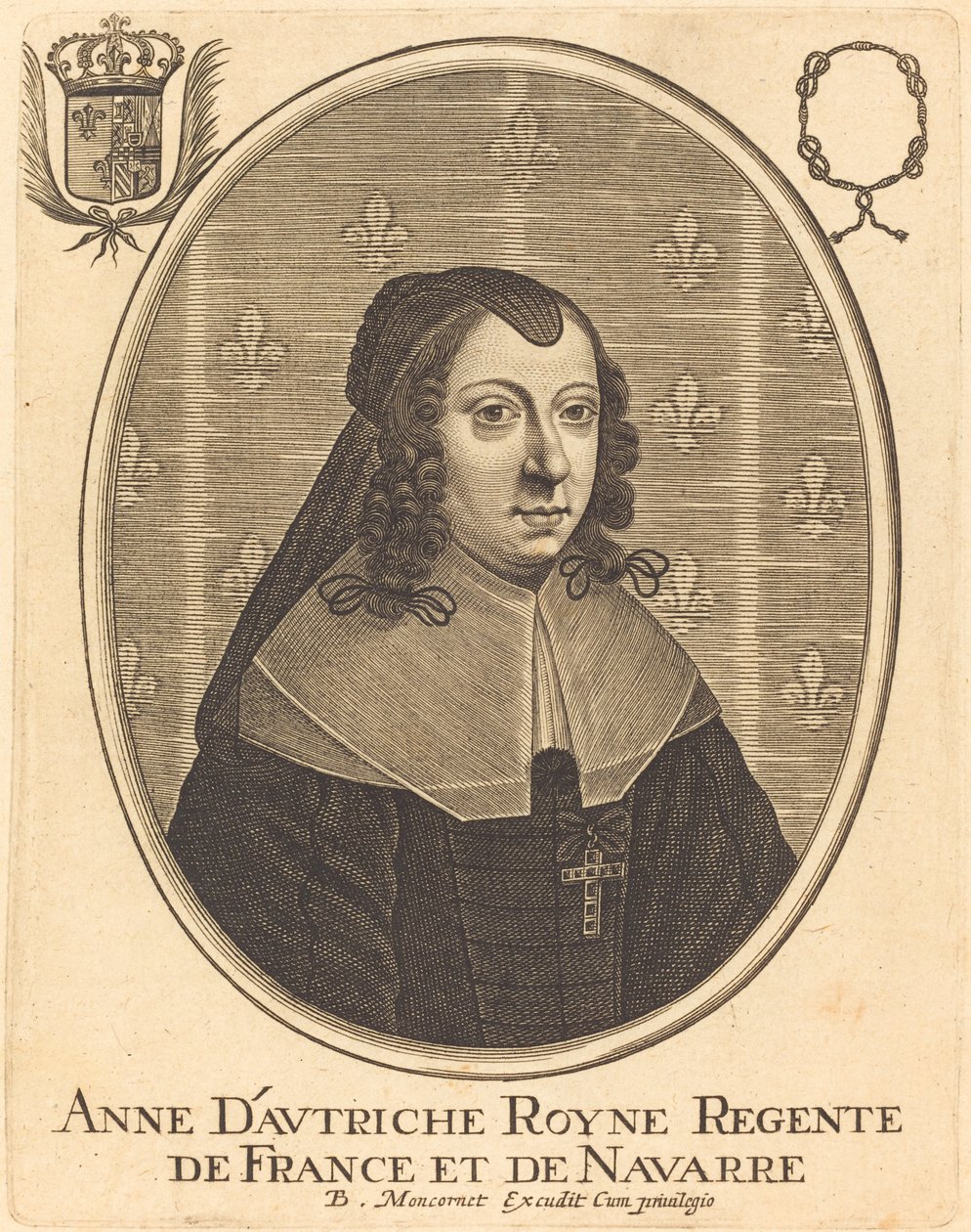 Ausztria Anna alkotó: Balthasar Moncornet