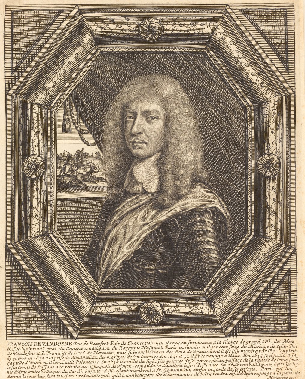 Francois de Vendome, Beaufort hercege alkotó: Balthasar Moncornet