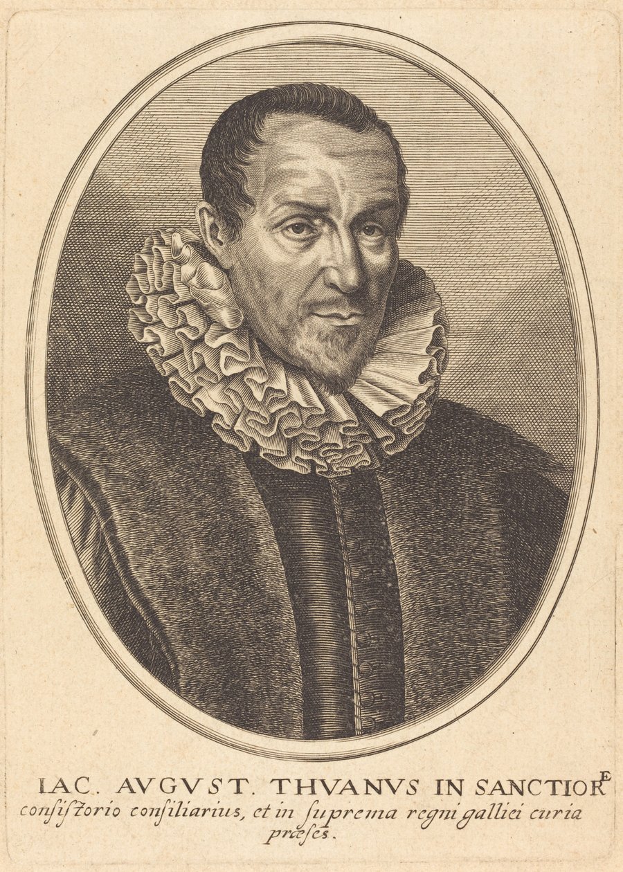 Jacques-Auguste de Thou alkotó: Balthasar Moncornet