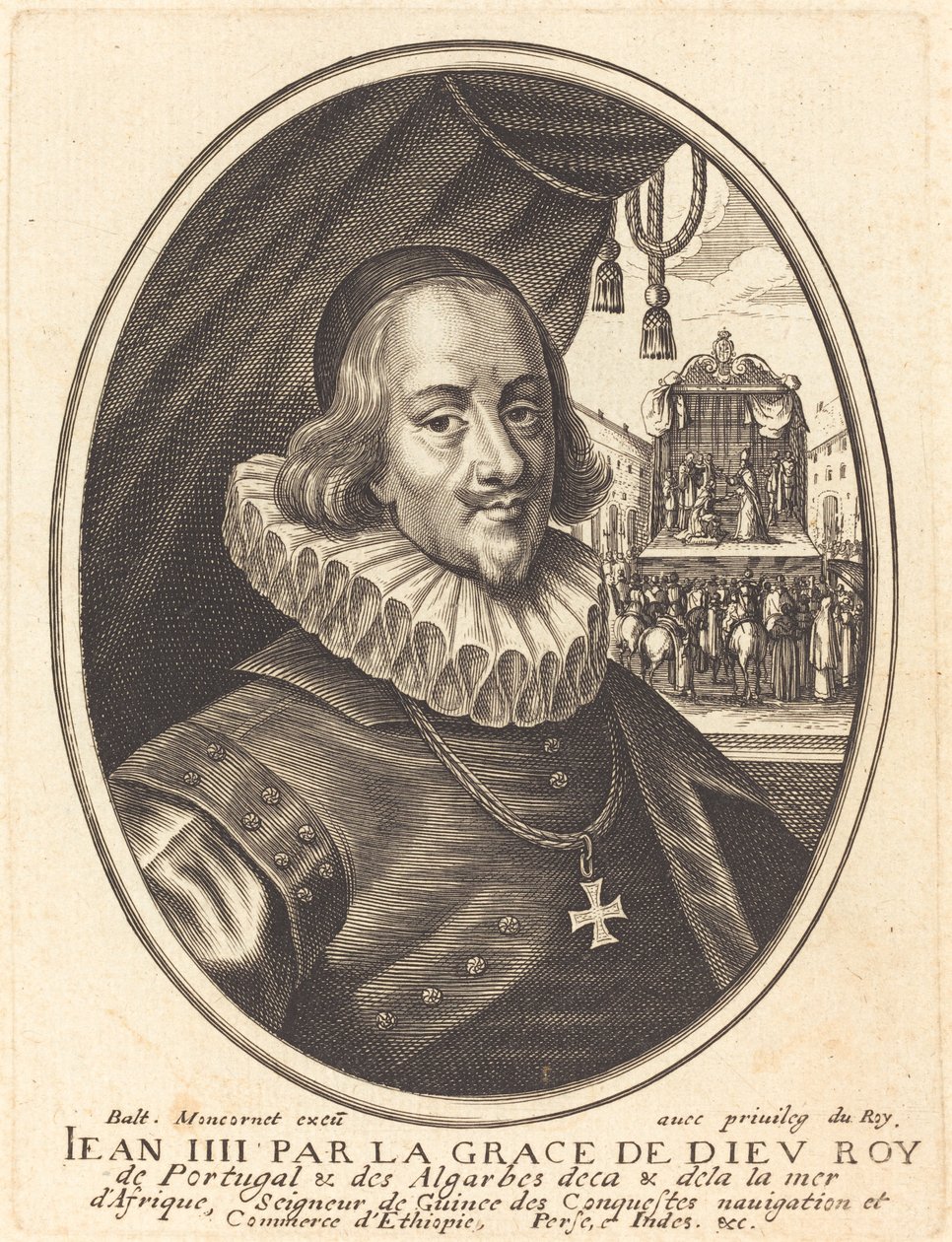 IV. János, Bragance hercege alkotó: Balthasar Moncornet
