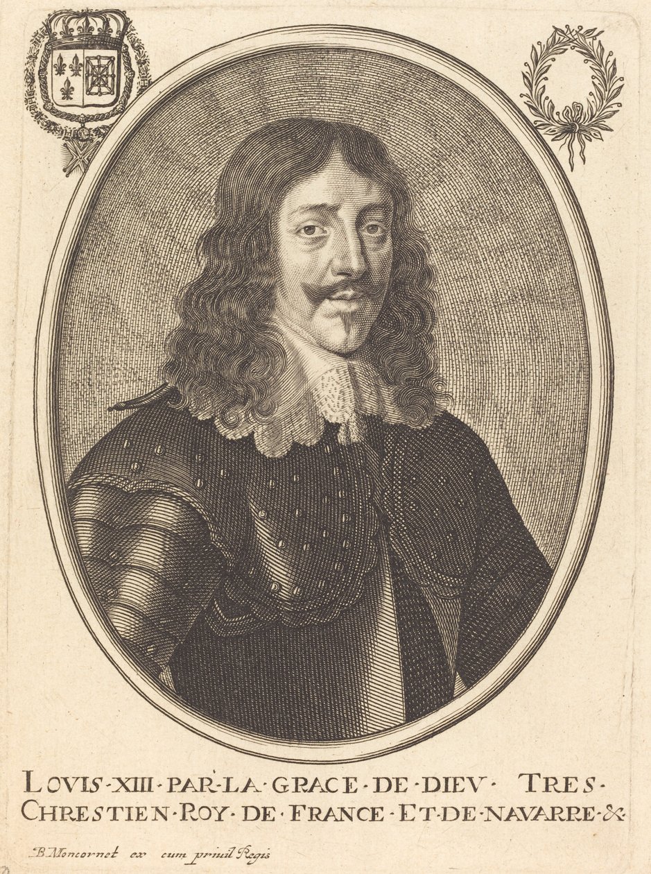 XIII. Lajos francia király alkotó: Balthasar Moncornet