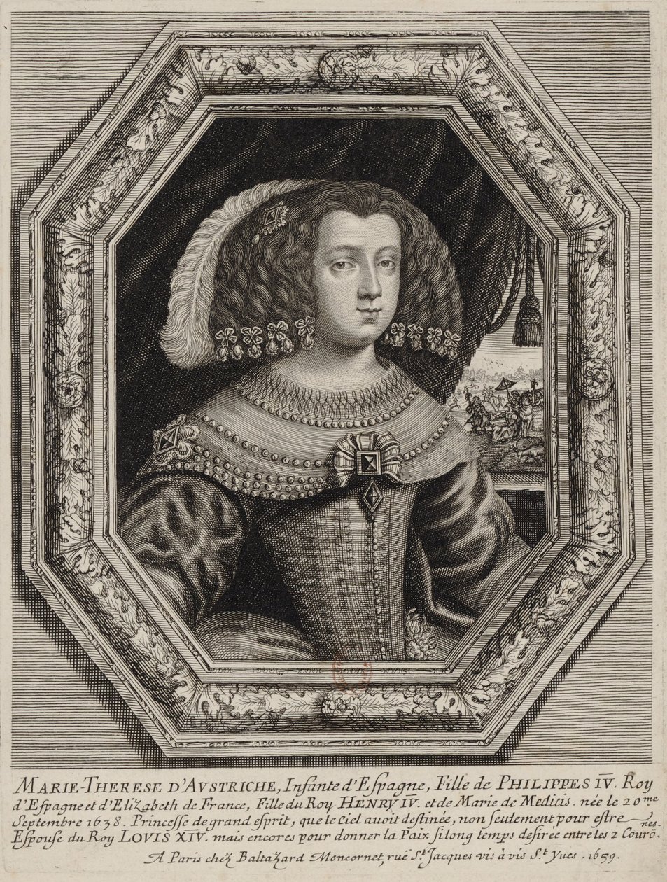Moncornet, szerk - Marie Thérèse of Austria alkotó: Balthasar Moncornet