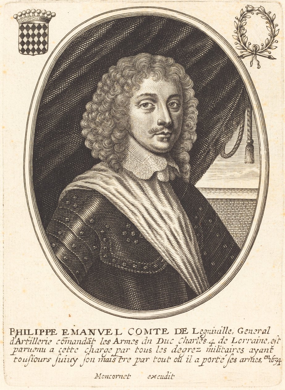 Philippe Emmanuel, Ligneville grófja alkotó: Balthasar Moncornet