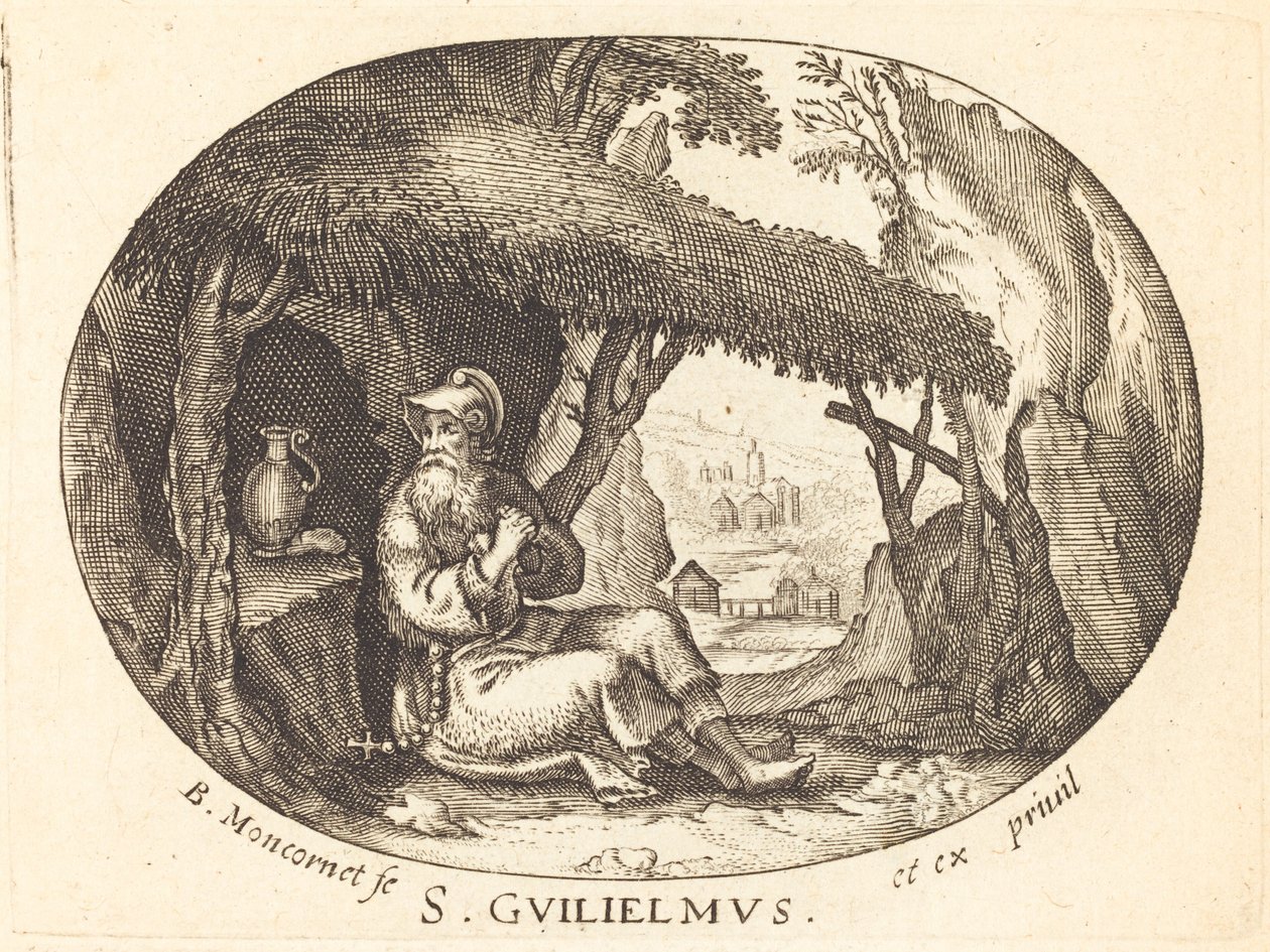 Remete Szent Vilmos alkotó: Balthasar Moncornet