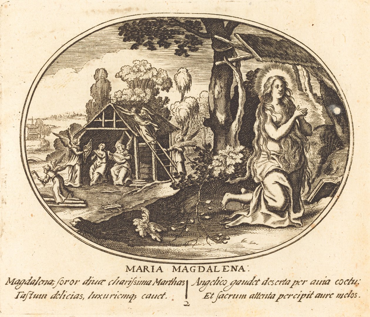 Mária Magdolna bűnbánata alkotó: Balthasar Moncornet