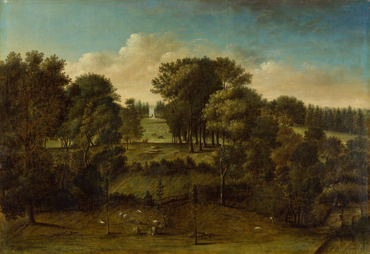 Studley Royal, Yorkshire (olaj, vászon) alkotó: Balthasar Nebot