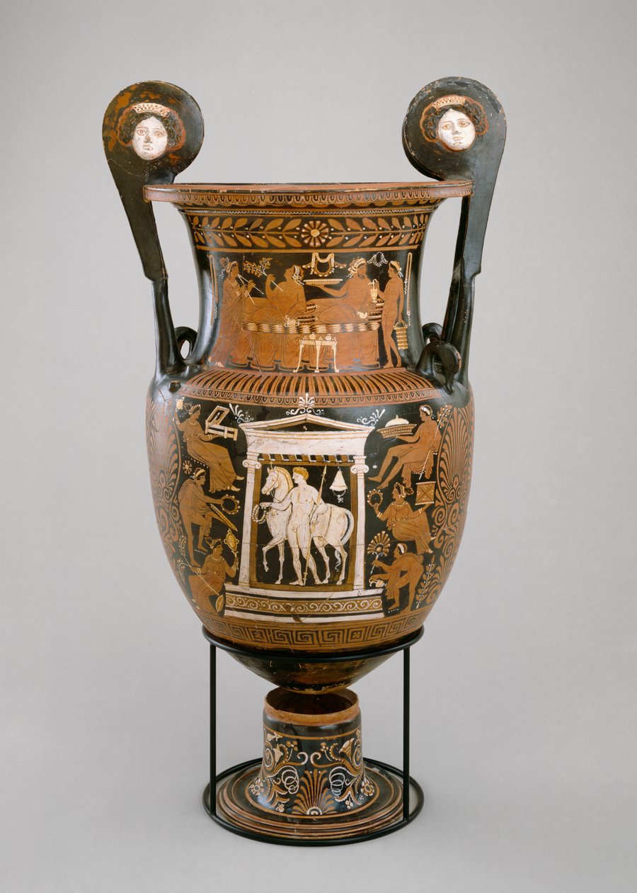 Volute krater, Puglia, ie 320-310 (agyag) (lásd még: 321231) alkotó: Baltimore Painter