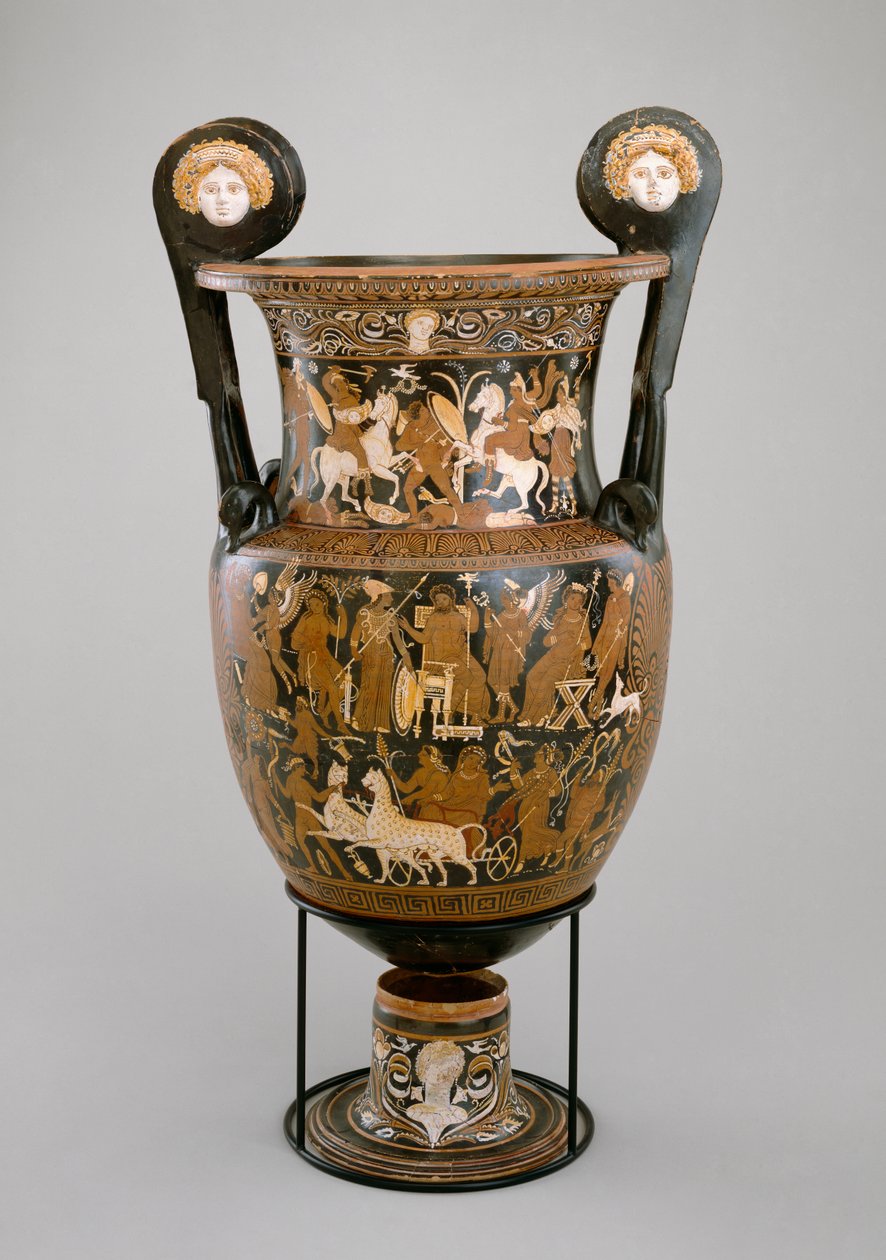 Volute krater, Puglia, ie 320-310 (agyag) (lásd még: 321232) alkotó: Baltimore Painter