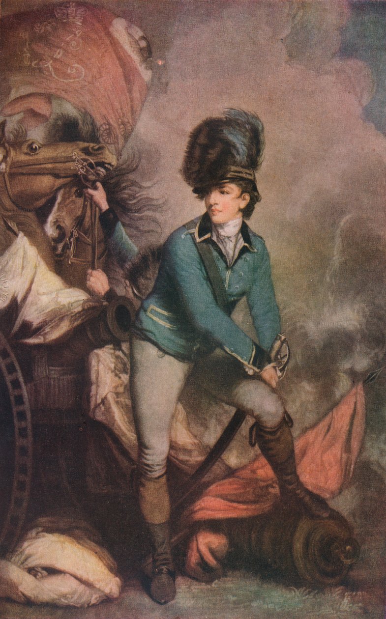 Sir Banastre Tarleton tábornok, 1. báró, 1782. Brit katona és politikus, 1919 alkotó: Banastre Tarleton