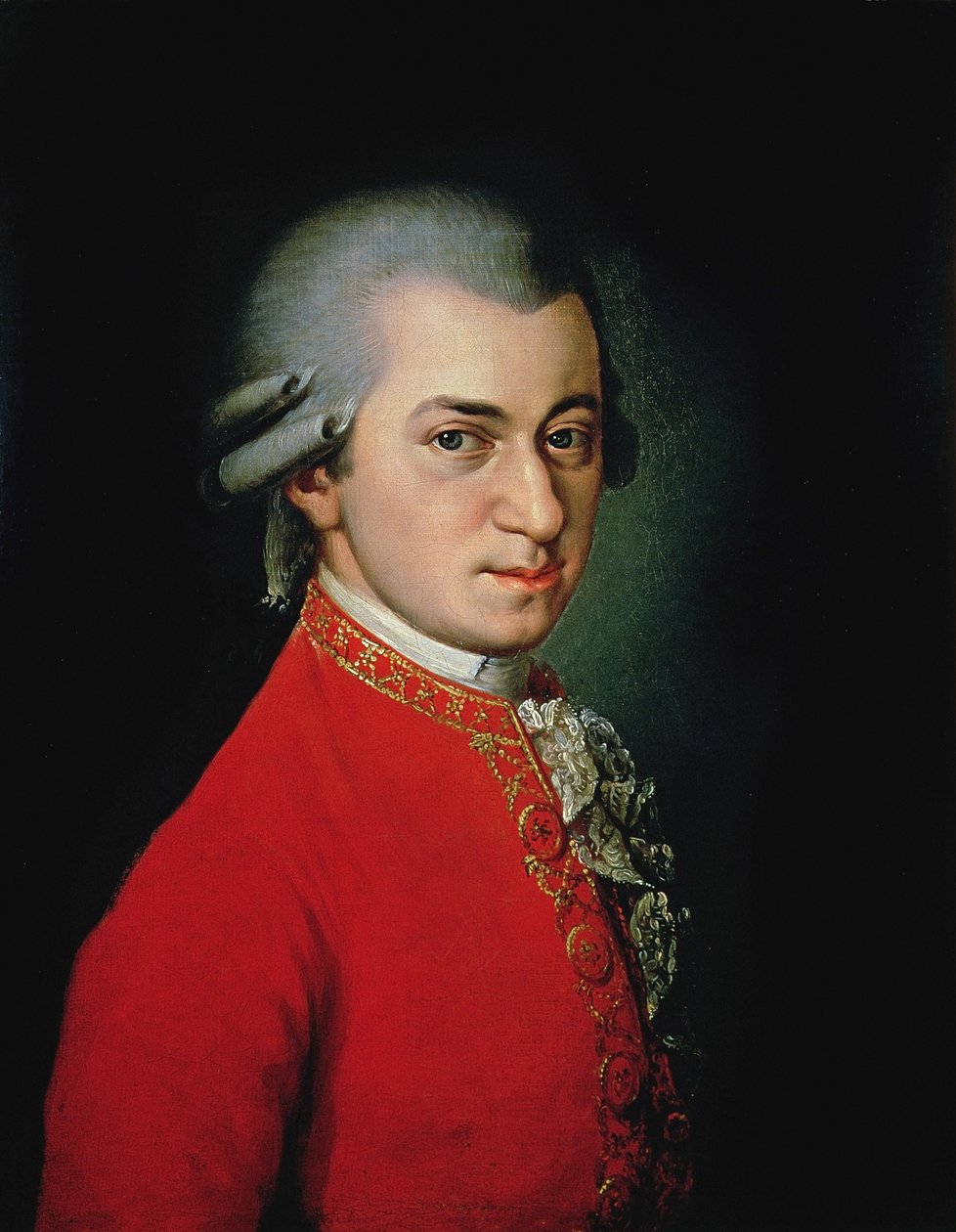Wolfgang Amadeus Mozart, 1818 alkotó: Barbara Krafft
