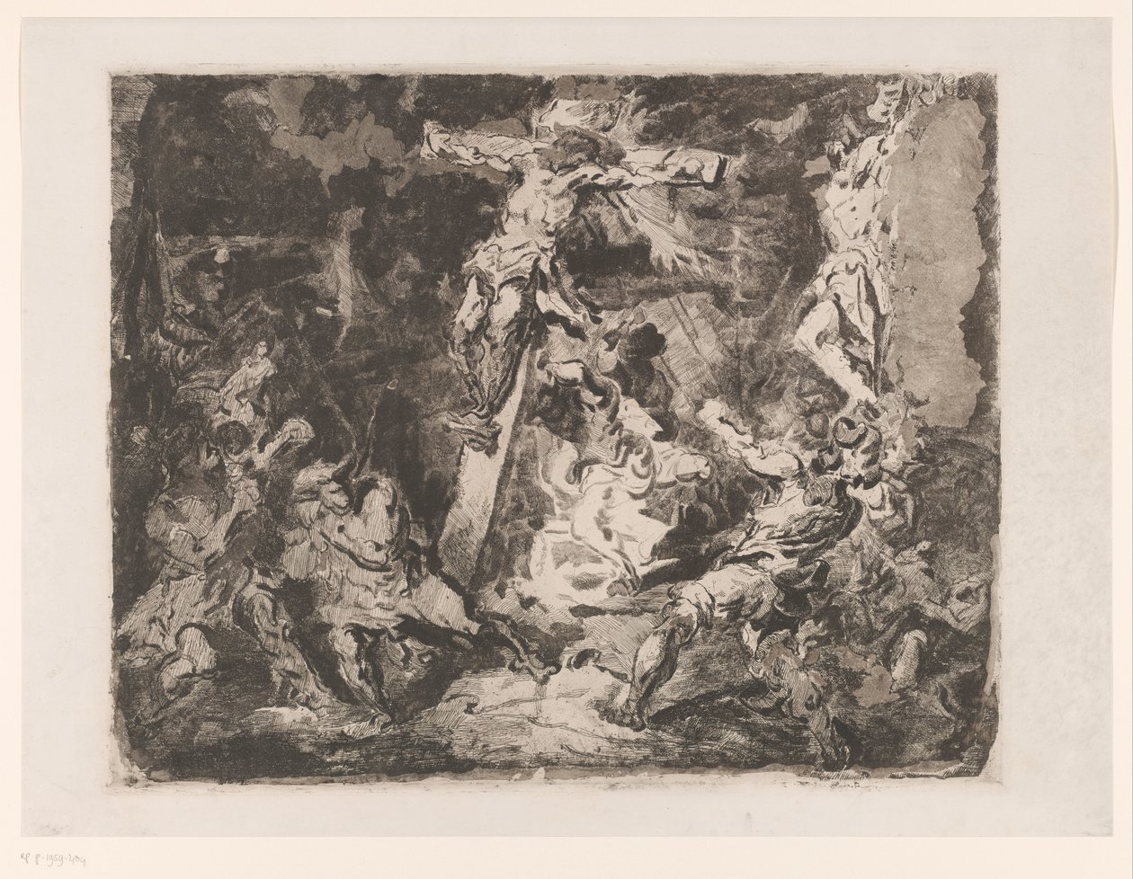 Krisztus a kereszten alkotó: Barbara Elisabeth van Houten (signed by artist)
