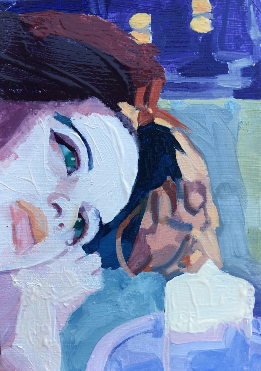 „Gyertyafény 3”, 2015 alkotó: Barbara Hoogeweegen