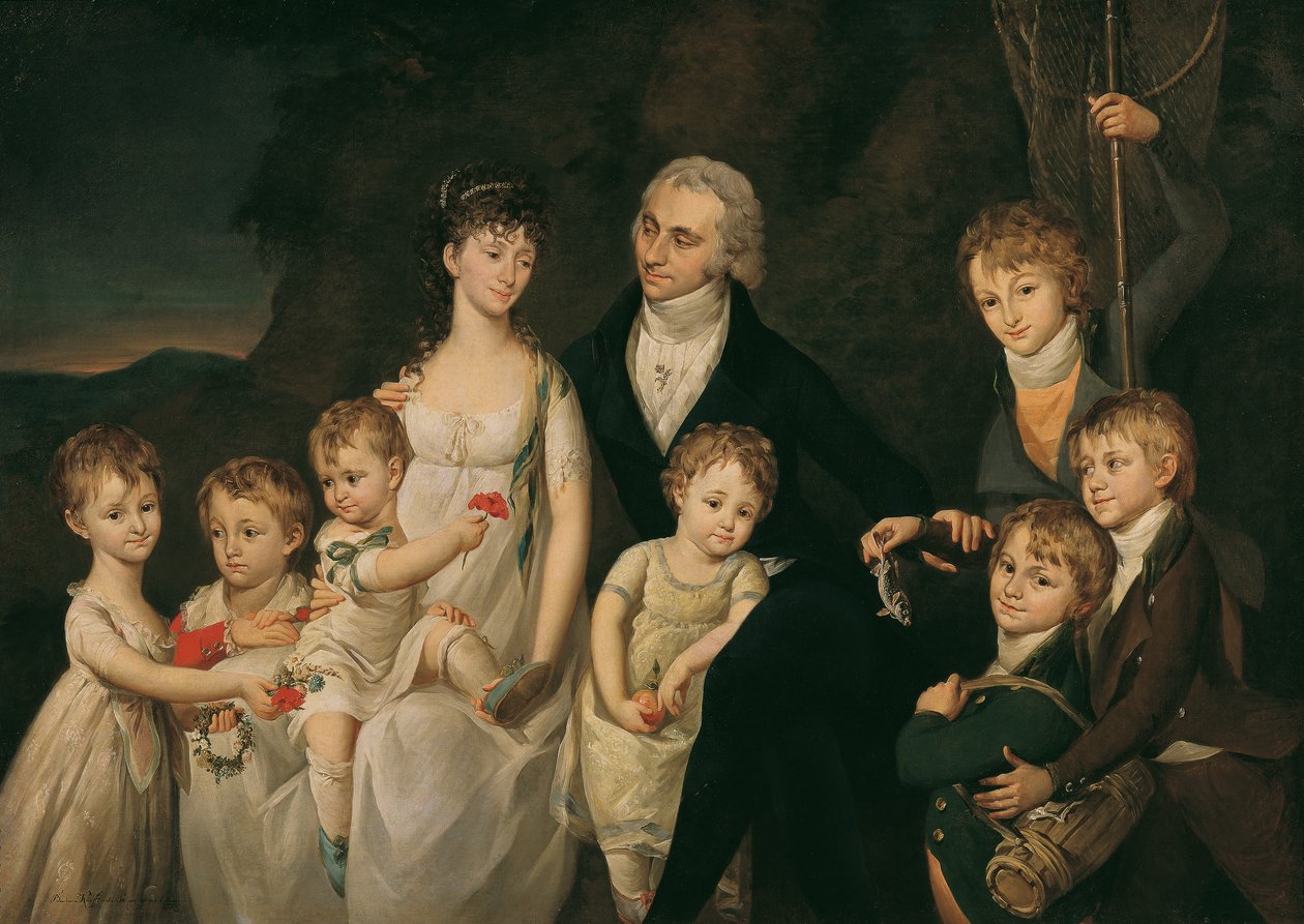 Az Anton von Marx család alkotó: Barbara Krafft