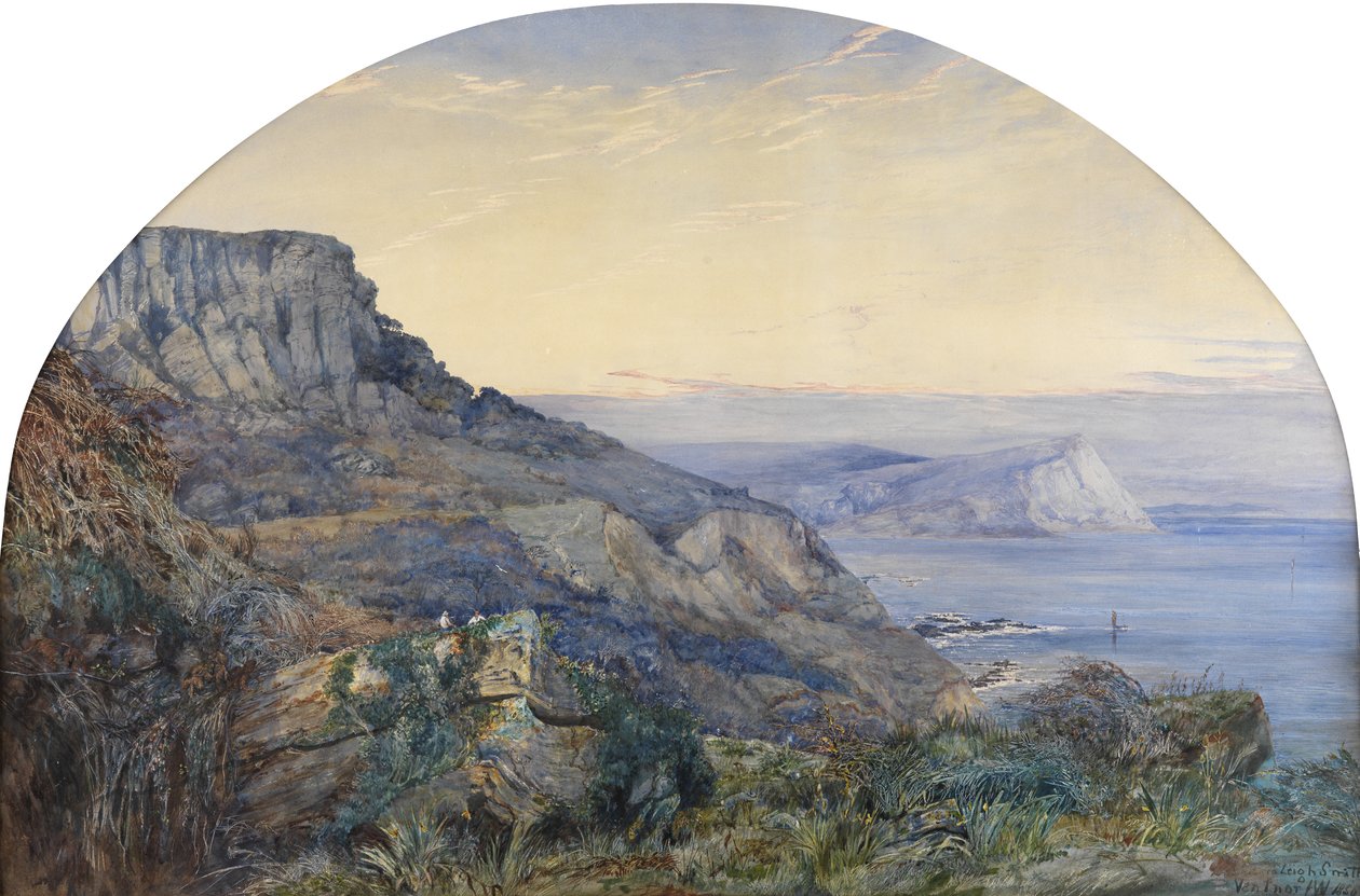 Ventnor, Wight-sziget, 1856 alkotó: Barbara Leigh Smith Bodichon