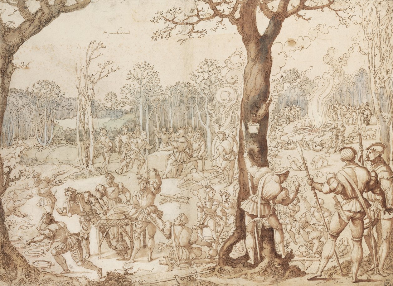 A játék megosztása alkotó: Barend van Orley