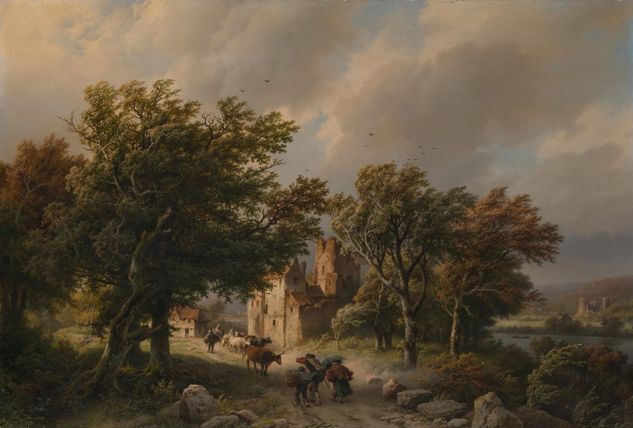 A széllökés alkotó: Barend Cornelis Koekkoek