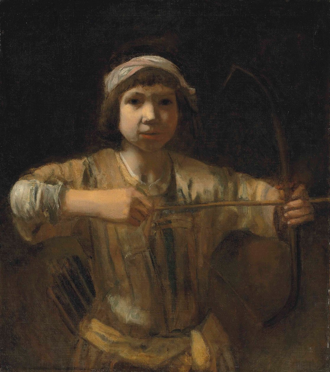 Ismáel íjjal és nyíllal alkotó: Barent Fabritius
