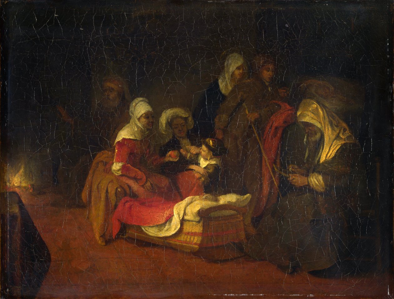 Keresztelő Szent János felekezet - festmény alkotó: Barent Fabritius