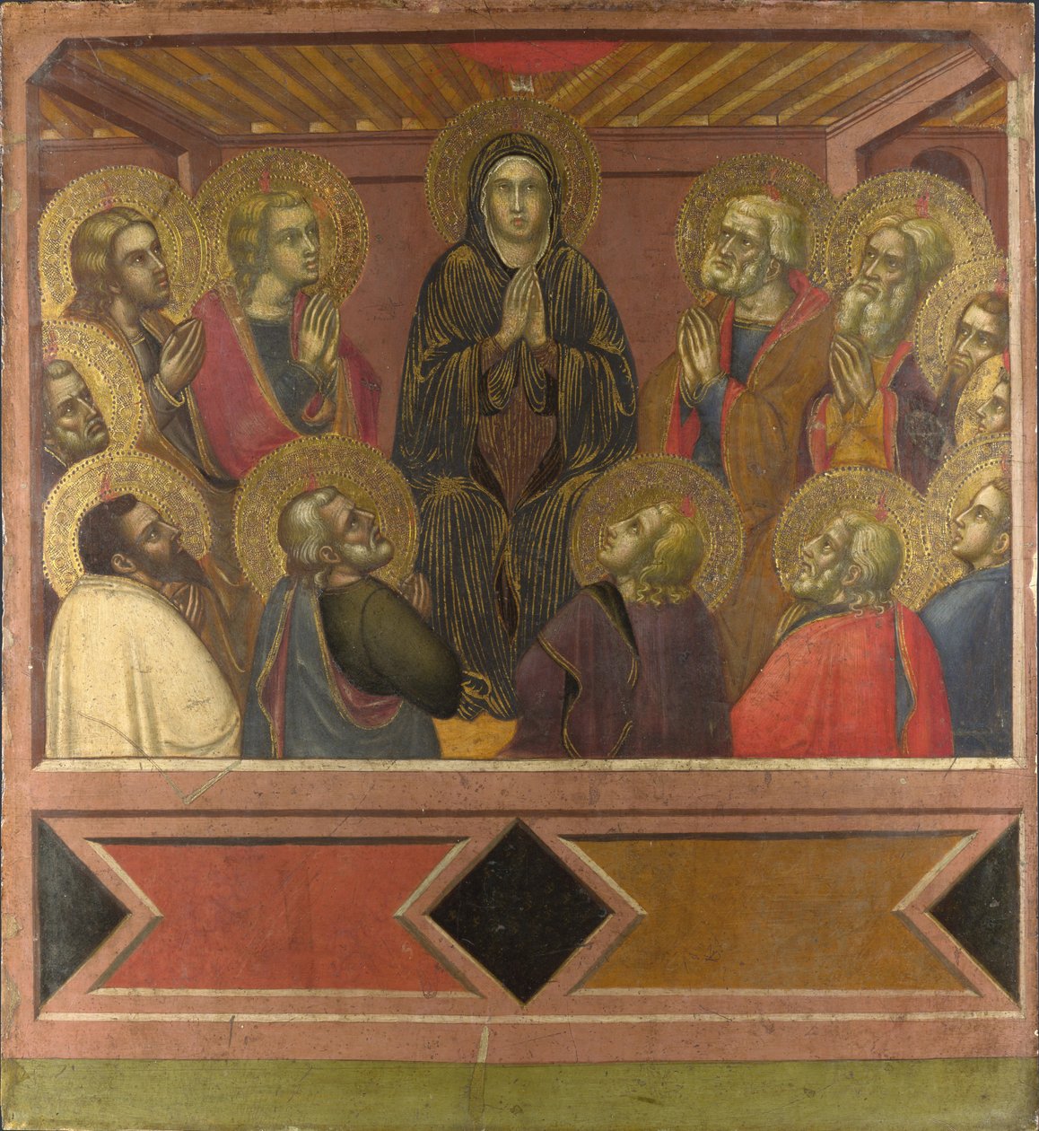 Pünkösd, c. 1377 alkotó: Barnaba da Modena