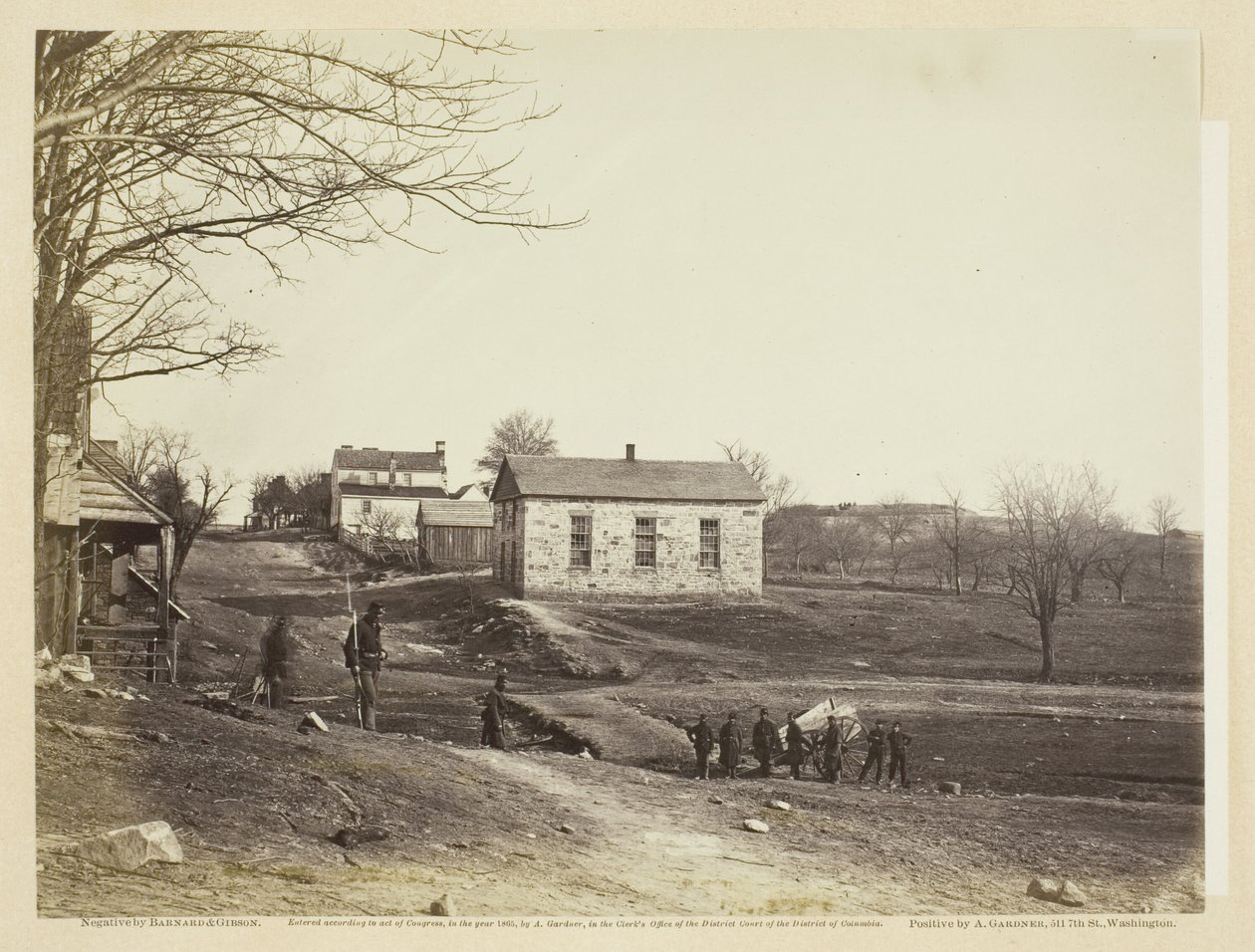 Stone Church, Centreville, Virginia alkotó: Barnard and Gibson