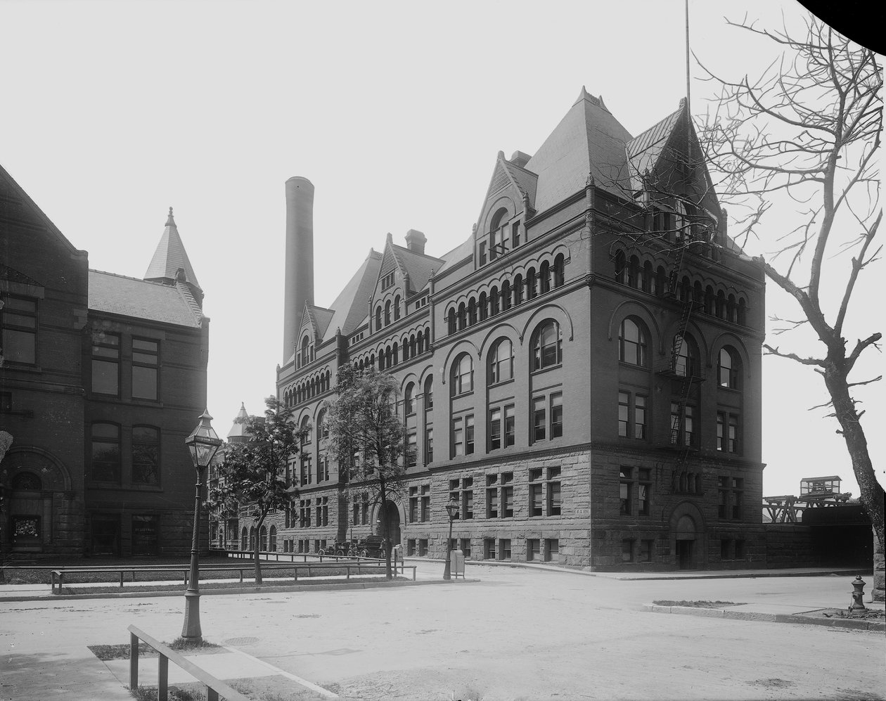Armor Institute, Chicago, Illinois, USA, 1892 körül (f/w fotó) alkotó: Barnes and Crosby