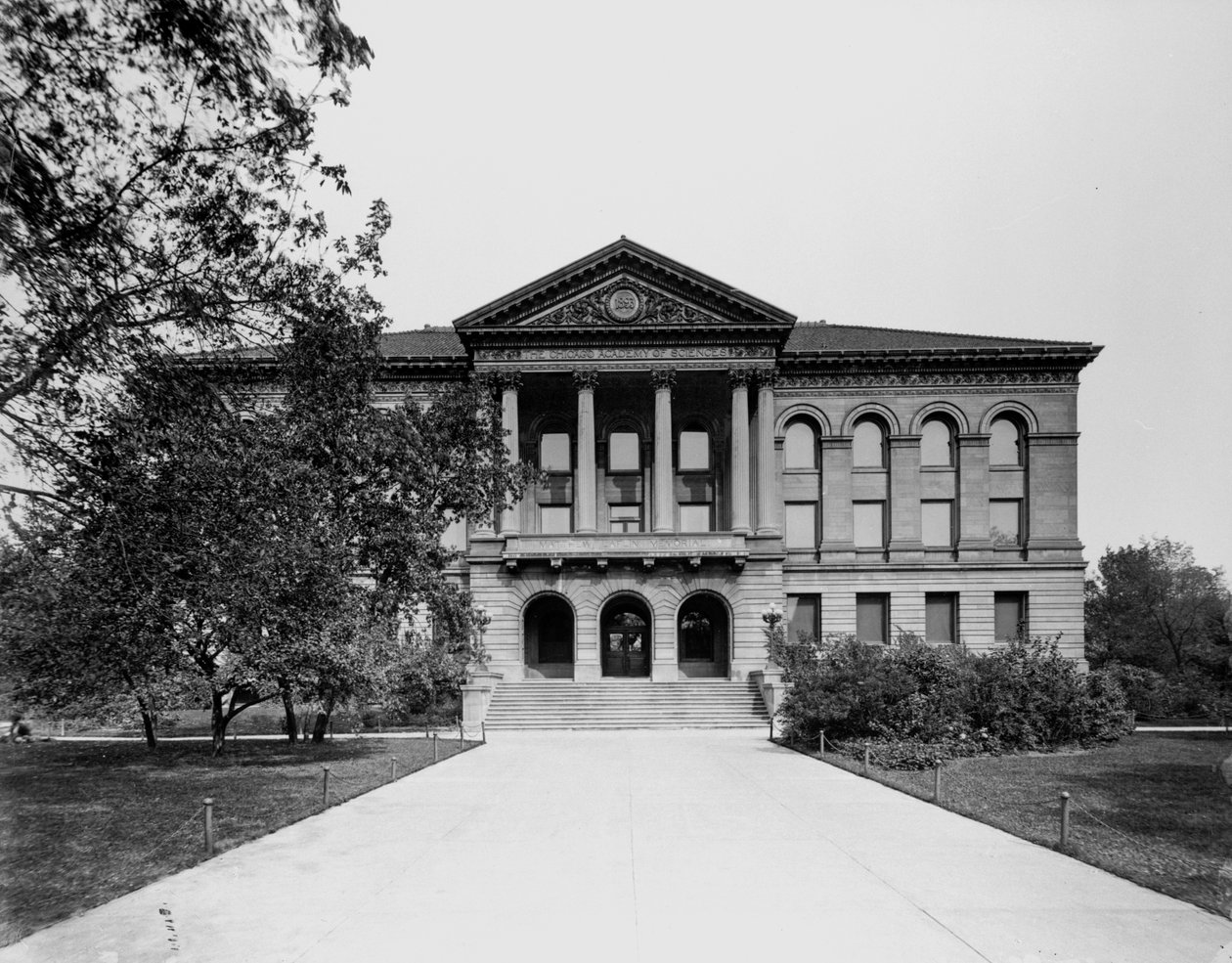 Chicago Tudományos Akadémia, Chicago, Illinois, USA, 1900 körül (f/w fotó) alkotó: Barnes and Crosby