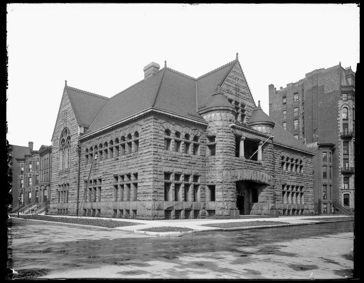 Chicago Historical Society, Chicago, Illinois, USA, 1900 körül (f/w fotó) alkotó: Barnes and Crosby