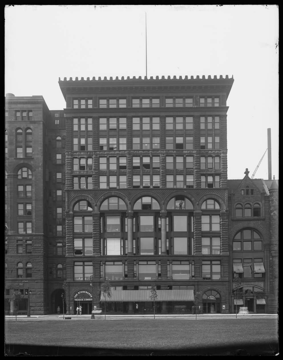 Fine Arts Building, Chicago, Illinois, USA, 1903 körül (f/w fotó) alkotó: Barnes and Crosby