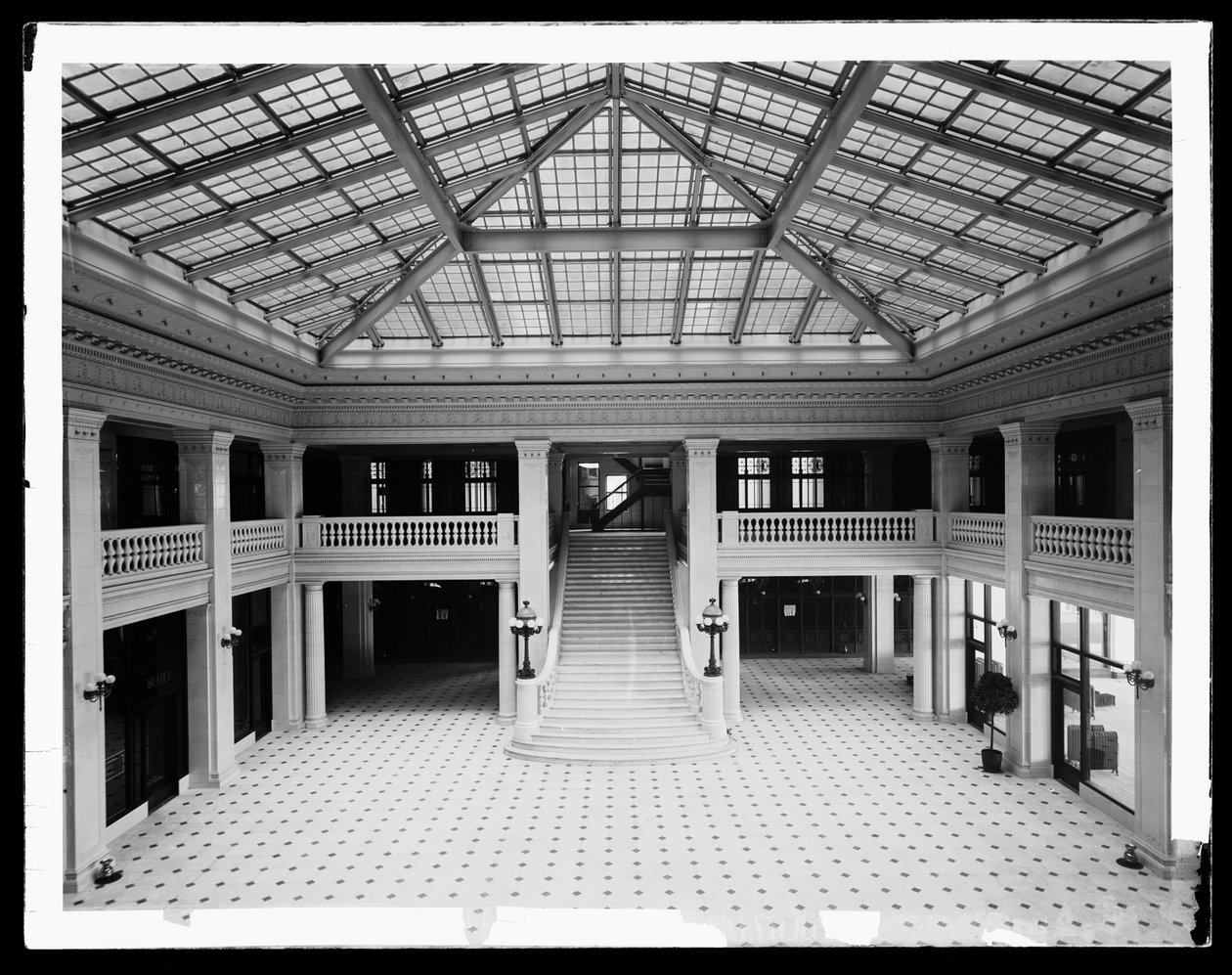 Illinois Theatre Building, Chicago, Illinois, USA, 1905 körül (f/w fotó) alkotó: Barnes and Crosby