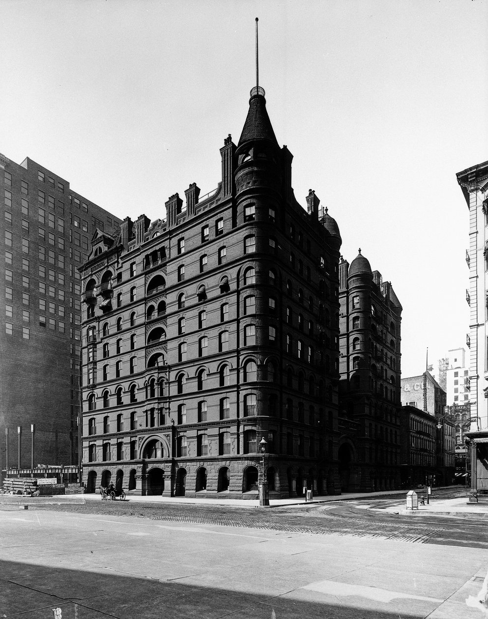 Pullman Building, Chicago, Illinois, USA alkotó: Barnes and Crosby
