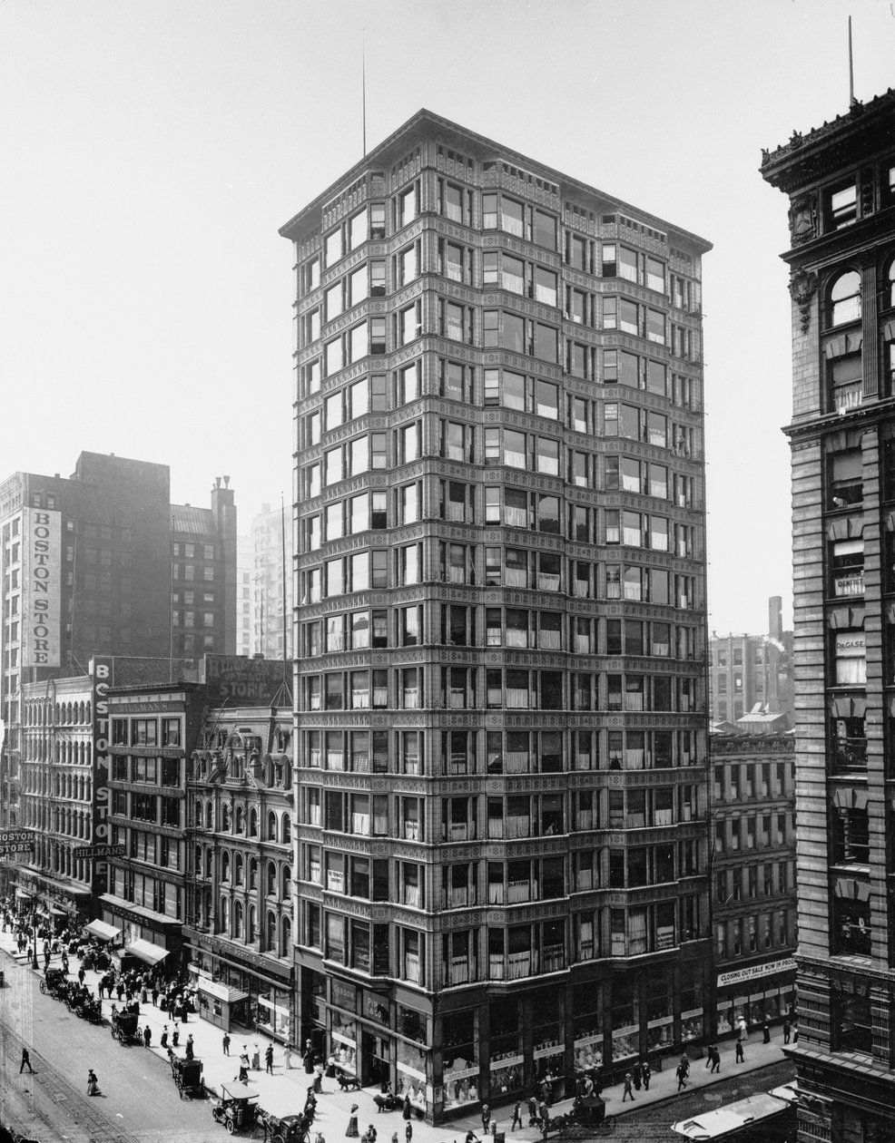Reliance Building, Chicago, Illinois, USA alkotó: Barnes and Crosby