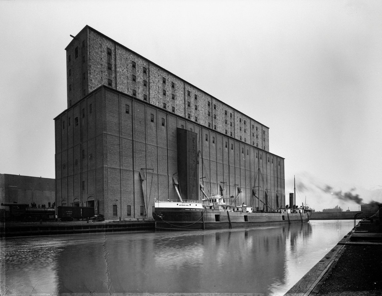 S. S. Arthur Orr, Armor Elevator E, Chicago, Illinois, USA, 1905 körül (f/w fotó) alkotó: Barnes and Crosby