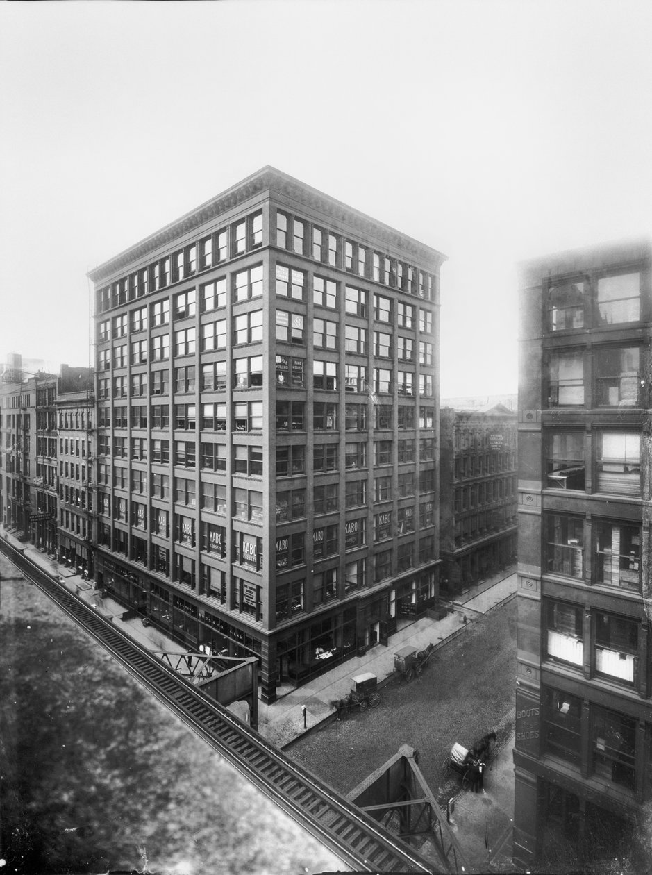 Williams Building, Chicago, Illinois, USA, 1905 körül (f/w fotó) alkotó: Barnes and Crosby