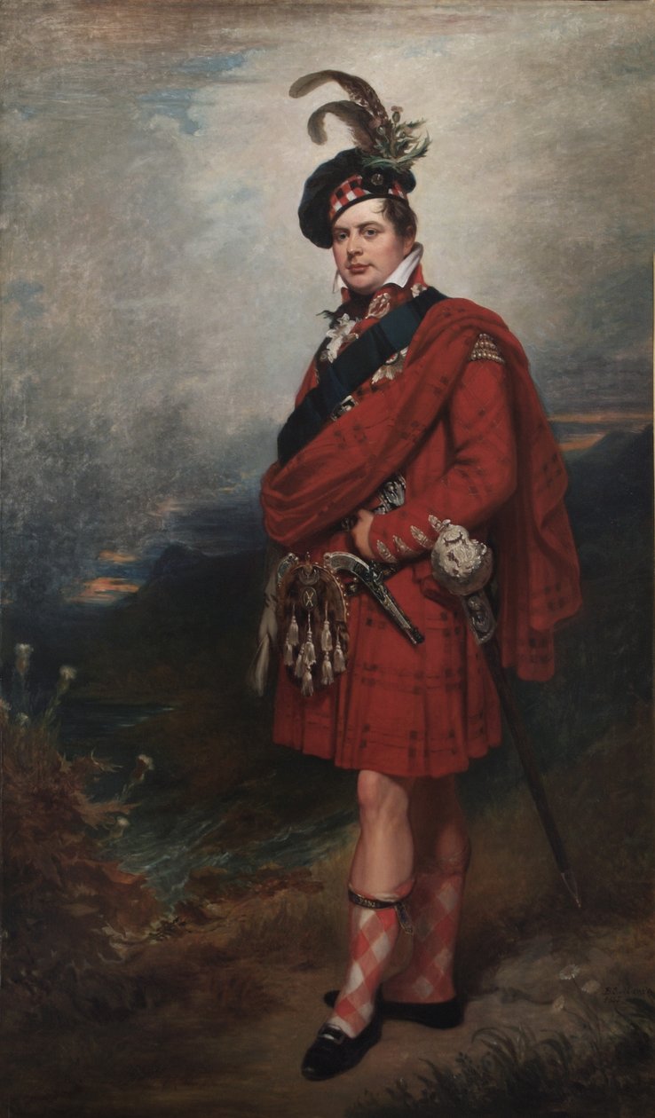Augustus Frederick, Sussex hercege, hegyvidéki ruhában, 1885 alkotó: Barnett Samuel Marks