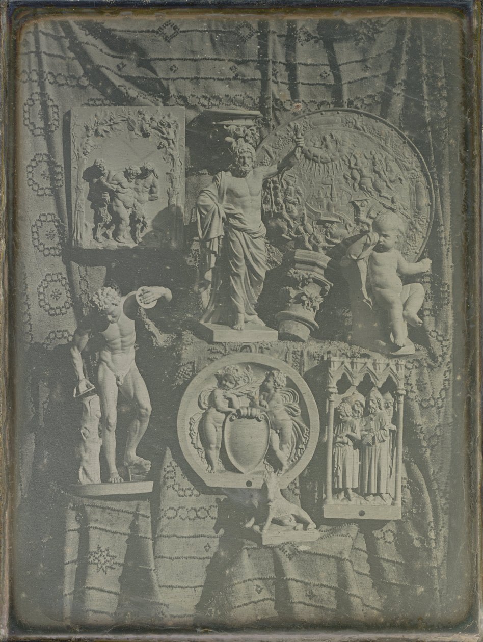 Csendélet gipszöntvényekkel alkotó: Baron Armand Pierre Séguier