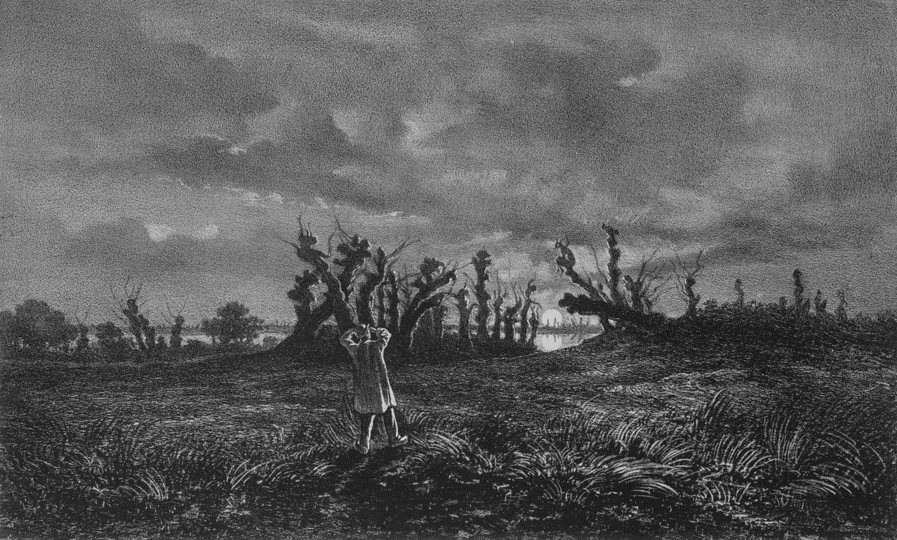 A Lupeux, illusztráció George Sand (1804-76) 