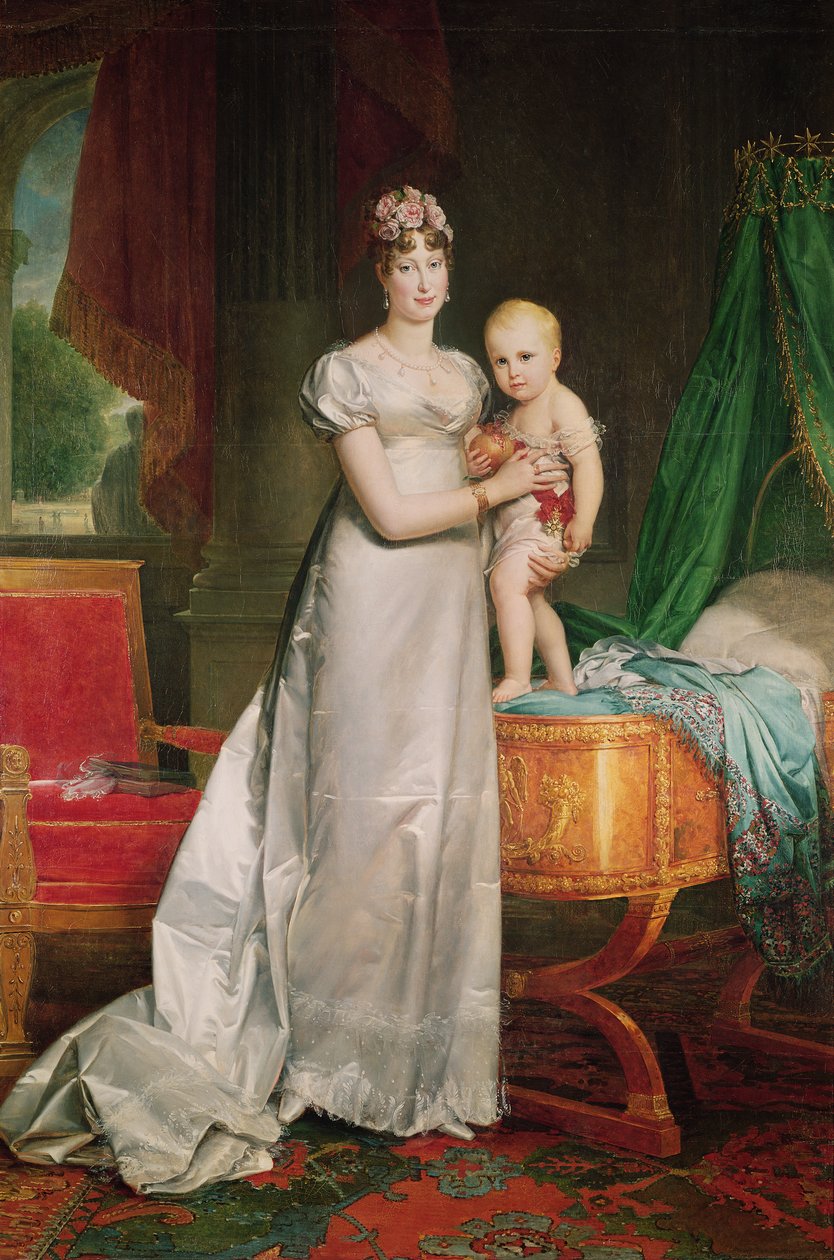 Marie Louise (1791-1847) és Róma királya (1811-32) alkotó: Baron François Pascal Simon Gérard
