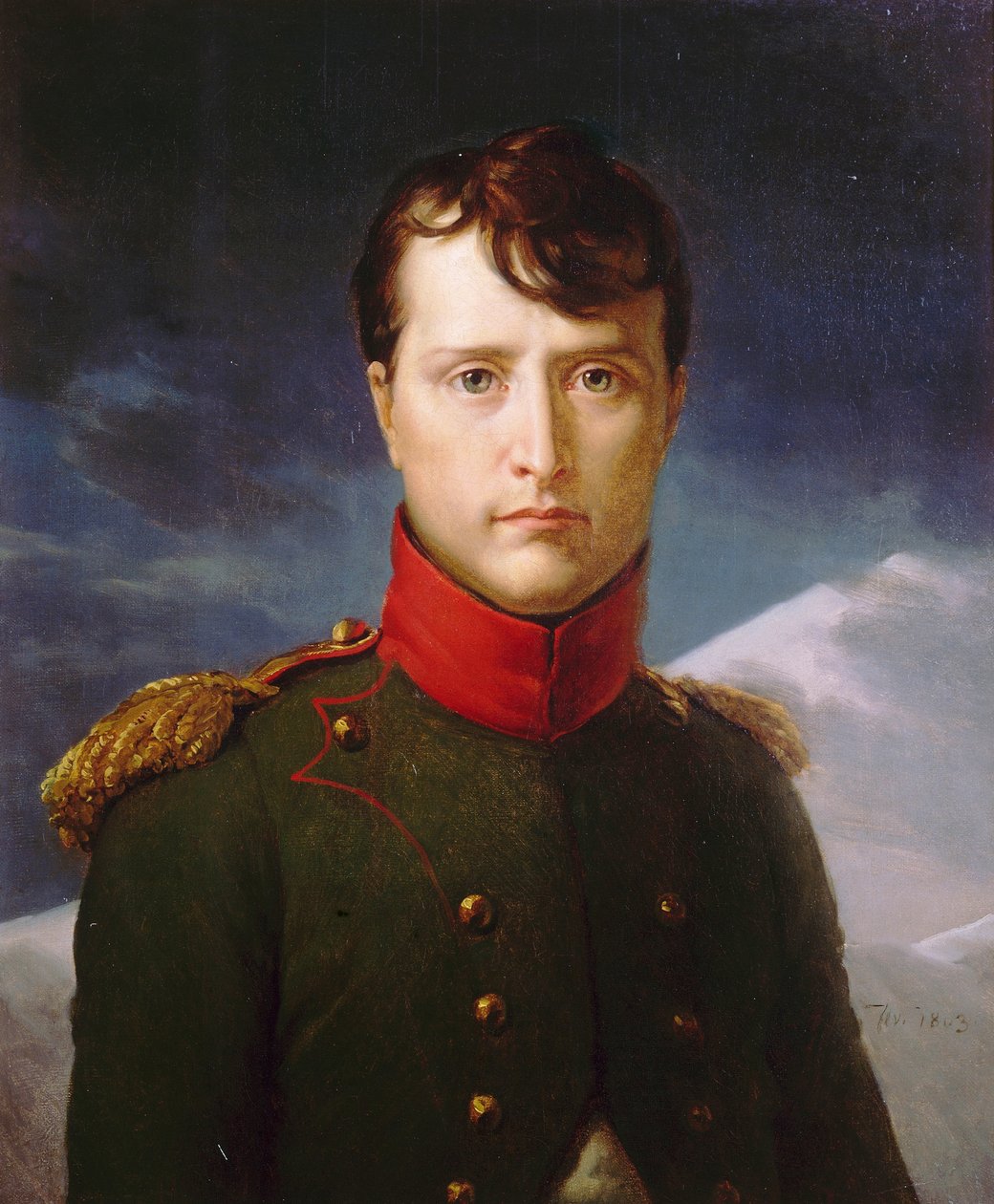 Bonaparte Napóleon első konzulja alkotó: Baron François Pascal Simon Gérard